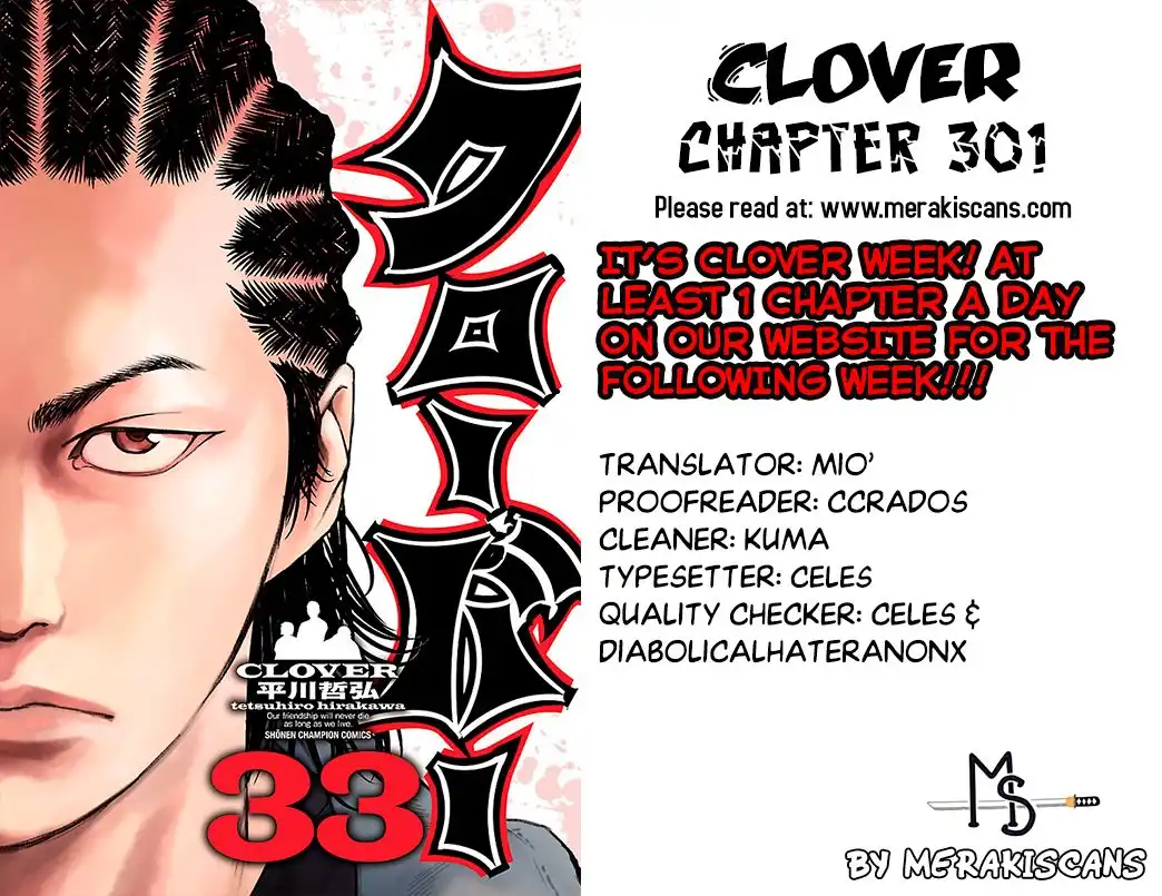 Clover (TETSUHIRO Hirakawa) Chapter 301 1